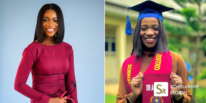 Brilliant Nigerian lady bags first-class degrees in Medicine and Physiology within 8 years, Omotoke Alaba wins best student award